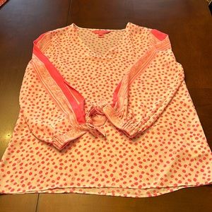 Lily Pulitzer 3/4 Sleeve Blouse - Size XS